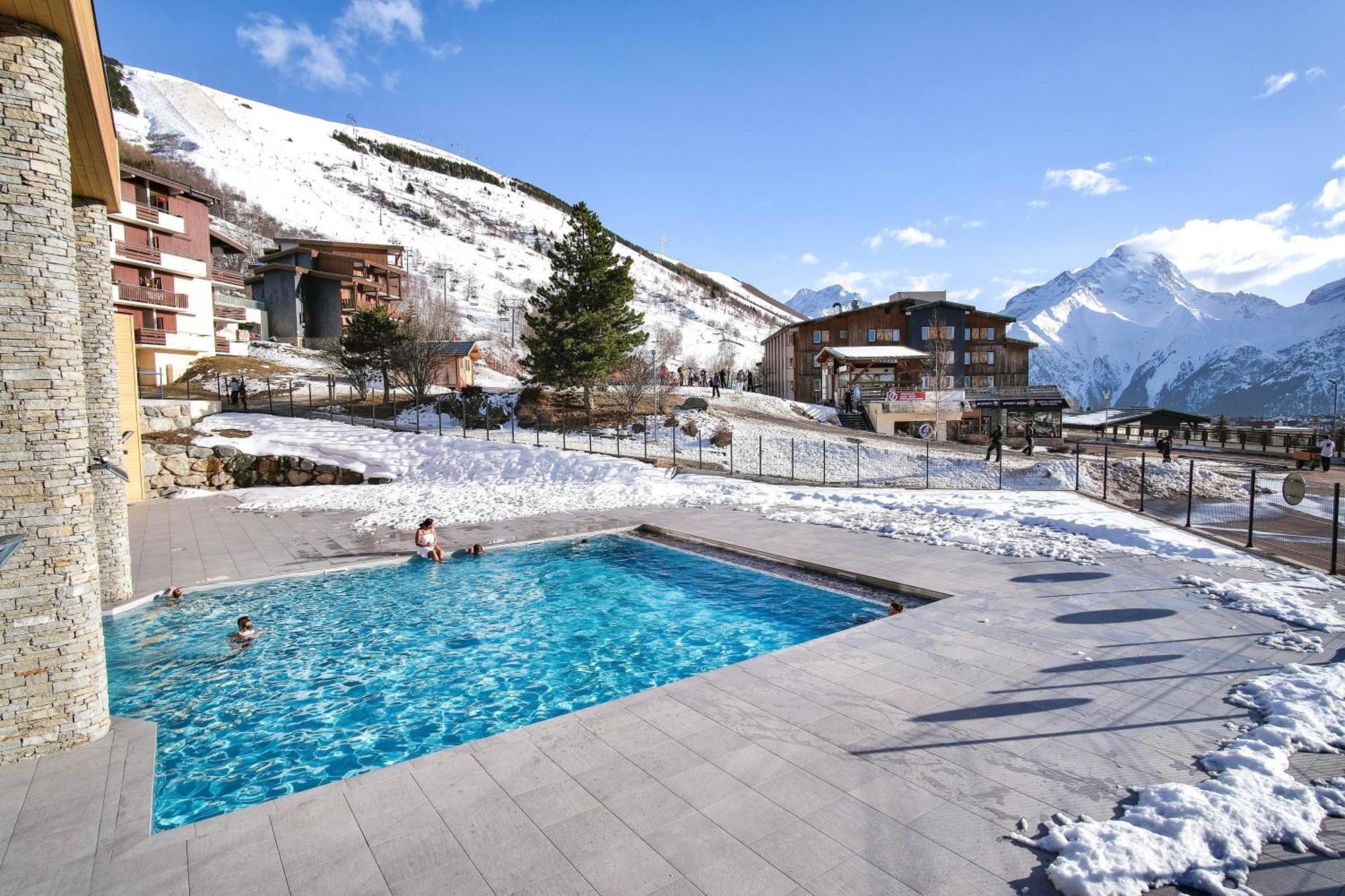 Belambra Clubs Les 2 Alpes Les Cretes Otel Les Deux Alpes Dış mekan fotoğraf