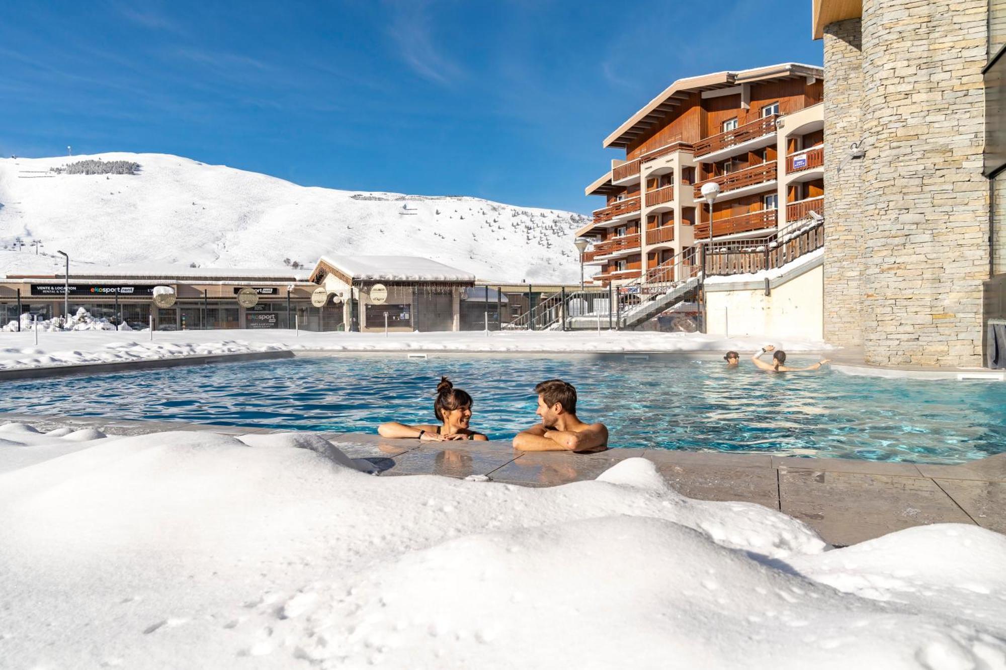 Belambra Clubs Les 2 Alpes Les Cretes Otel Les Deux Alpes Dış mekan fotoğraf